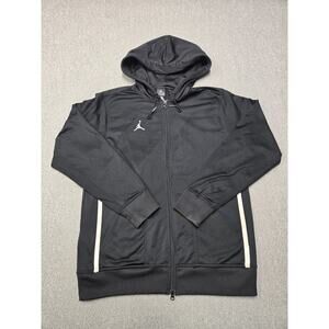 Michael Jordan Black Hoodie Men’s Large RN 56323 CA 05553 Jumpman Sweatshirt